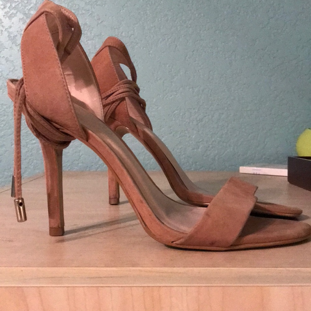 Ankle strap heels